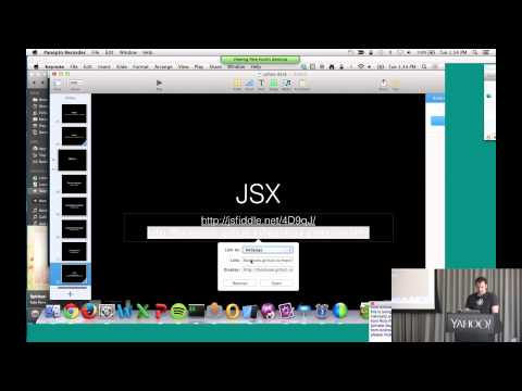 Be predictable, not correct: functional DOM programming with Pete Hunt using Reactjs