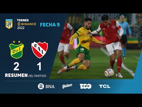 #TorneoBinance | Fecha 9 | resumen de Defensa y Justicia - Independiente