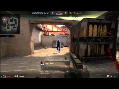 CS:GO #3 Silverowski clutch 1v2 pistoletówka + kosa.