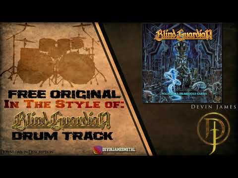 Blind Guardian Styled Free Original Drum Track - 194 BPM (FREE WAV & MIDI DOWNLOAD)