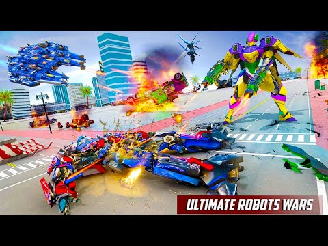 Police Truck Robot Game – Dino Robot Car Games 3d video | Robot 2021 gameplay | 3D robot gameplay