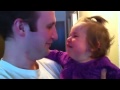 Dad shaves beard and confuses his daughter very ...