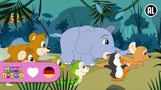 Kinderlieder | DIE TIERE AUS DEM GROßEN ZOO | Cartoon | Mini Disco Kinderlieder | DIE TIERE AUS DEM GROßEN ZOO | Cartoon | Mini Disco