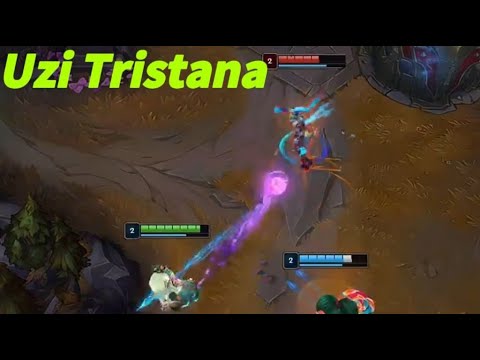 UZI TRISTANA VS  EZREAL  , BEST ADC IN THE WORLD!