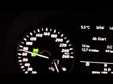 Mercedes-Benz B 250 2011 - Acceleration 30 - 140 km/h