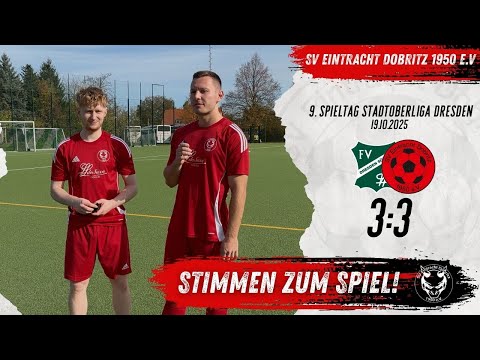 FIRST / Reactions to Matchday 9 vs. Süd West Dresden