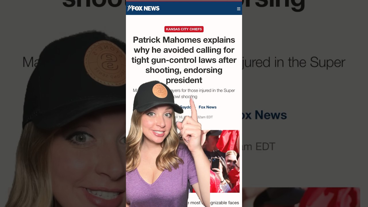 MAHOMES: No Presidential Endorsement Here… #2ndamendment #shortsvideo #shortsfeed #shorts