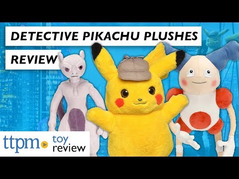 detective pikachu mewtwo plush