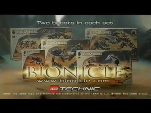 Rare UK TV Rahi 2001 Commercial (Short. 10s) - LEGO Bionicle. Sets, Products - Toa Mata