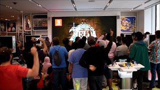 The Legend of Zelda: Tears of the Kingdom Name Reveal Live Reactions at Nintendo NY