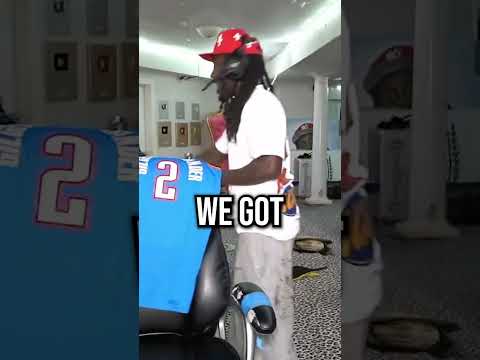 Kai Cenat Shows Off His Best Jersey Collection