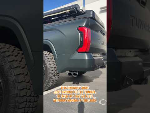 Magnaflow on a Twin Turbo Tundra 1794 #exhaust #exhaustsound #twinturbo #tundra