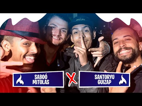 (TROPA DO SABOÓ? 😂) SABOÓ e MITOLAS x SANTORYU e GUIZAP | 2ª FASE | BATALHA DO HELENA (19/02/23)
