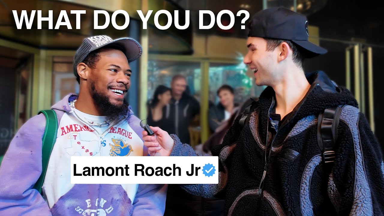 I Asked Lamont Roach What He Does for a Living