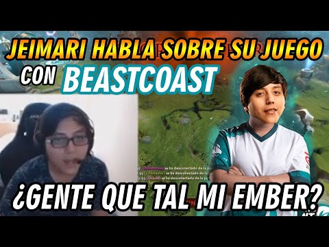 JEIMARI PRENDE STREAM DESPUES DE JUGAR PARA BEASTCOAST Y RESPONDE LAS PREGUNTAS DEL CHAT -  DOTA 2