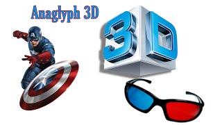 Anaglyph 3D Video 100% Working With Red Cyan Glass