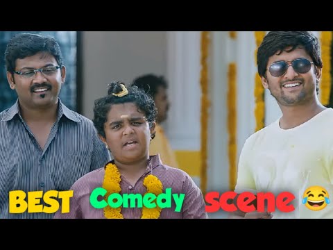 BEST COMEDY SCENE 😂. (MY NAME IS LUCKY ) HINDI DUBBED MOVIE (NANI. LAVANYA TRIPATHI )