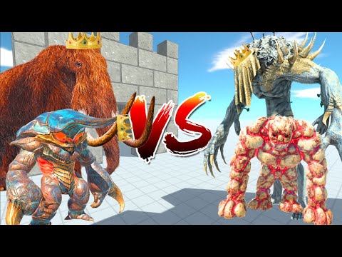 KING RANTHORN, MAMMOTH, ALIENS & PREHISTORIC ANIMALS VS KING SCOURGE & INFERNALS
