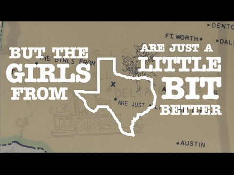 Pat Green - Girls From Texas (Feat. Lyle Lovett) - Official Lyric Video [HQ]