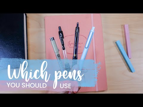 Which Pen You Should Get | Pigma Micron, Pilot G2, Uniball Signo, and Writech Up-Gel Pen Reviews