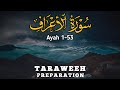 Surah Al Ar Af Ayah 1 53 7 Ramadan 2025 Taraweeh Preparation