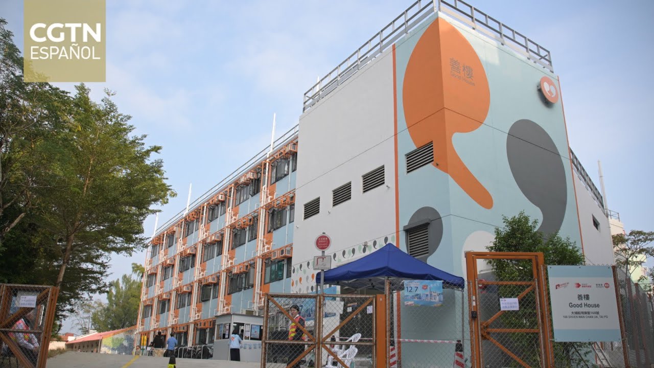 Las viviendas temporales sirven de apoyo a los supervivientes del incendio de Tai Po en Hong Kong