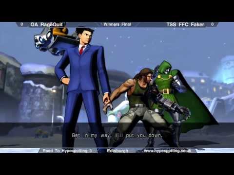 RTHS3 Edinburgh UMvC3 Winners Final QA RageQuit Vs TSS Faker