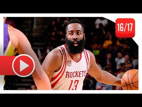 James Harden Full Highlights vs Lakers (2016.12.07) - 25 Pts, 8 Ast in 3 Qtrs