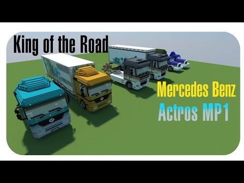 Mercedes Benz Actros Mp1 King Of The Road Hard Truck 2 Minecraft Map