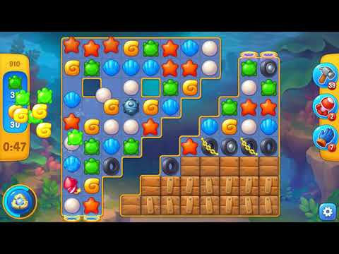 Fishdom Level 910 - No Boosters Or Hacks