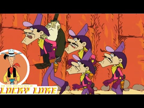 💰 Die Daltons glauben, dass sie einen großen Schatz finden werden💰 - Lucky Luke Kompilation