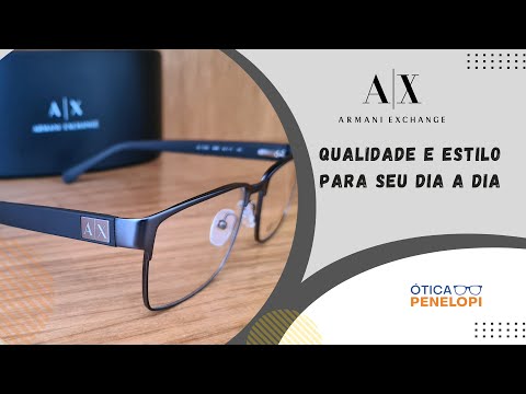 Óculos Armani Exchange Qualidade e Estilo