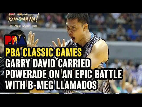 GARRY DAVID CARRIED POWERADE ON AN EPIC BATTLE WITH B-MEG HQ