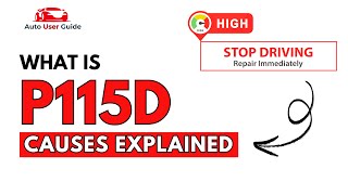 Como rror Code Кreparar p115d BMW