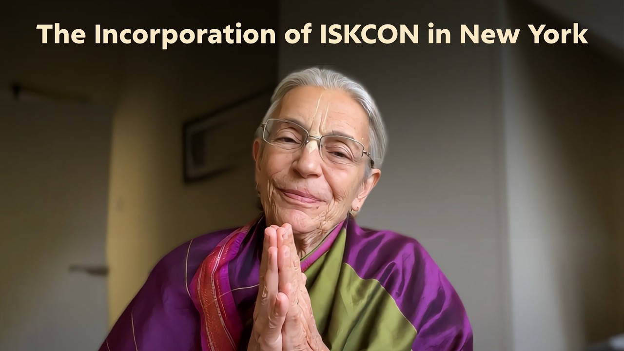 The Incorporation of ISKCON in New York | The Birth of a Worldwide Movement