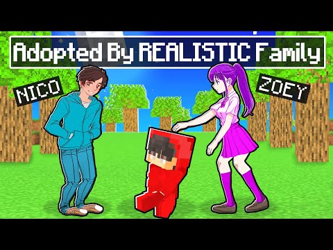 Cash ADOPTED by a REALISTIC FAMILY in Minecraft! - Parody Story(Mia, Zoey and ShadyTV)