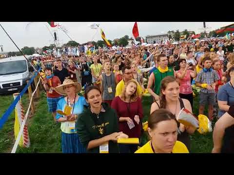 World Youth Day 2016 / SDM 2016, Opening Mass, Krakow, Poland