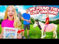 We Find a Lost Unicorn in Our Neighborhood!!