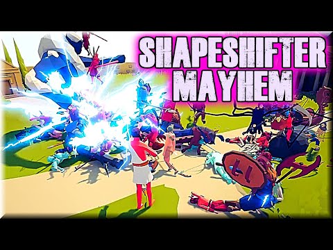 TABS | Shapeshifter Mayhem 1v1 - 25v25 | MODS GAMEPLAY