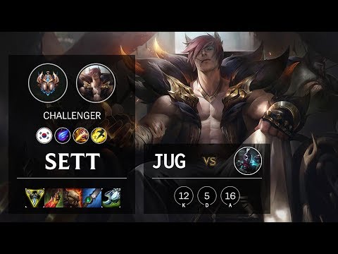 Sett Jungle vs Ekko - KR Challenger Patch 10.10