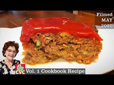 Tomato Sauce Meatloaf Recipe in our Volume One Cookbook