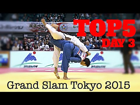 TOP 5 IPPONS | Grand Slam Tokyo 2015 | Day 3