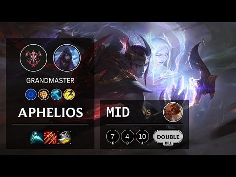 Aphelios Mid vs Taliyah - EUW Grandmaster Patch 10.5