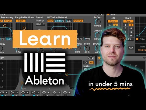 Learn Ableton Live in UNDER 5 MINS! + FREE sample pack!