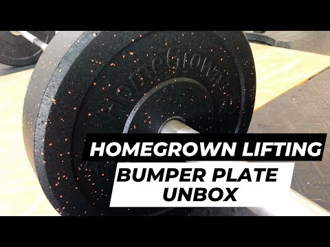 Homegrown Lifting Color Bumper Plate (Unbox and First Impression)