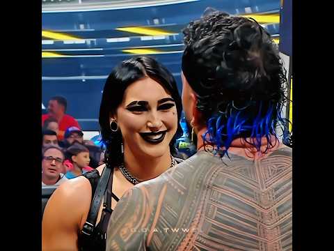 Rhea Ripley & Jey Uso WWE Moments Edit!!🥳#wwe #rhearipley #jeyuso #shorts #raw