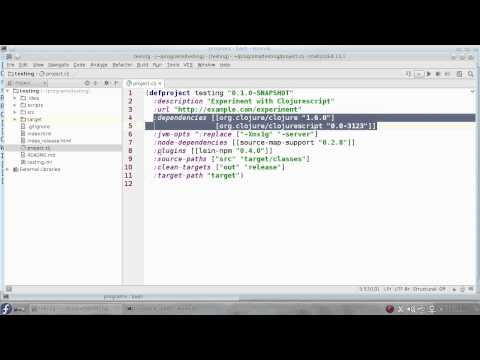 Learning ClojureScript Tutorial | Creating A ClojureScript Project