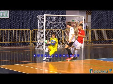 3/6/18 FINALISSIMA Scudetto : Aosta C5 - La Meridiana , highlights - Giovanissimi