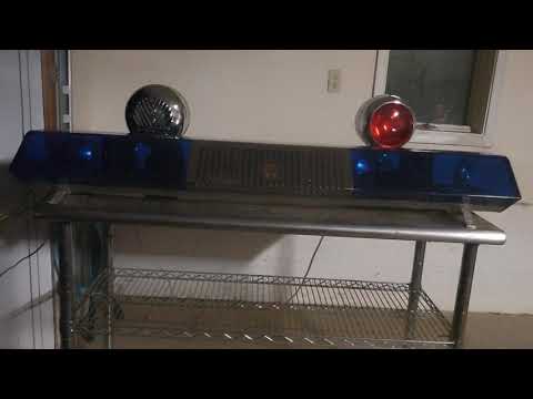 Ghostbusters Ecto-1 force 4 xl lightbar and propelloray
