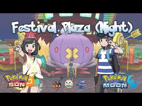 Festival Plaza (Night) - Pokemon Sun and Moon OST